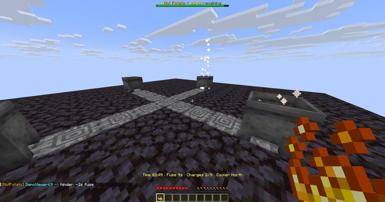Hot Potato gameplay screenshot showing 1+ coins