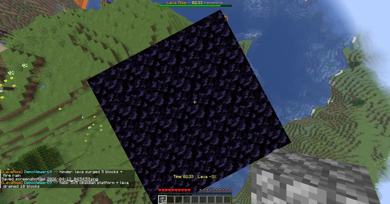 Lava Rise gameplay screenshot showing 499+ coins
