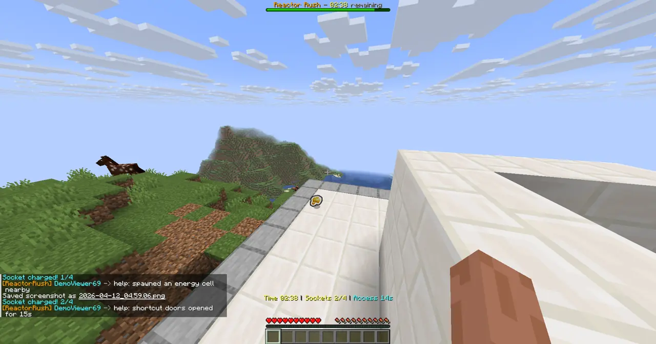 Reactor Rush gameplay screenshot showing 99+ coins