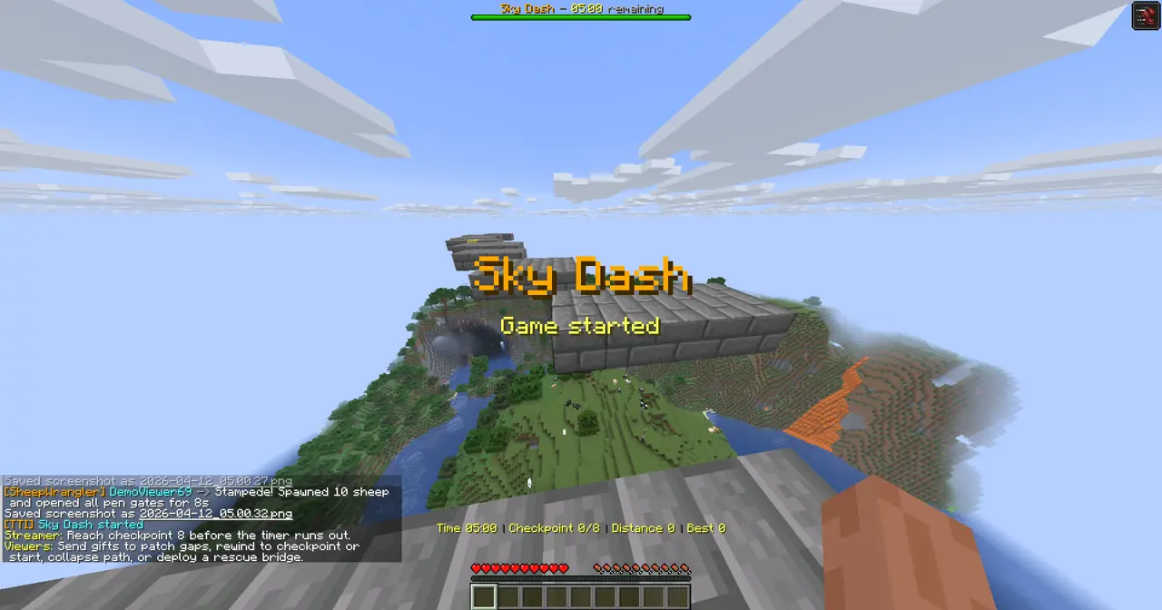 Sky Dash gameplay screenshot