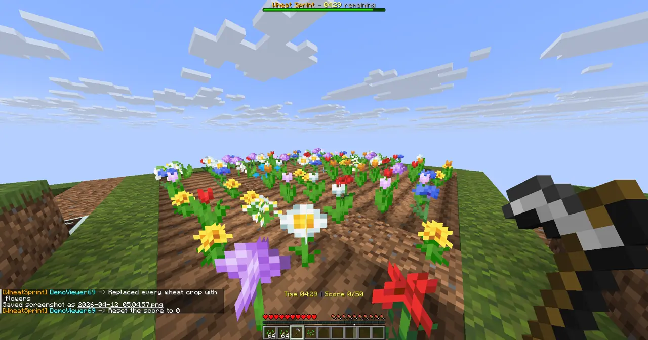 Wheat Sprint gameplay screenshot showing 499+ coins