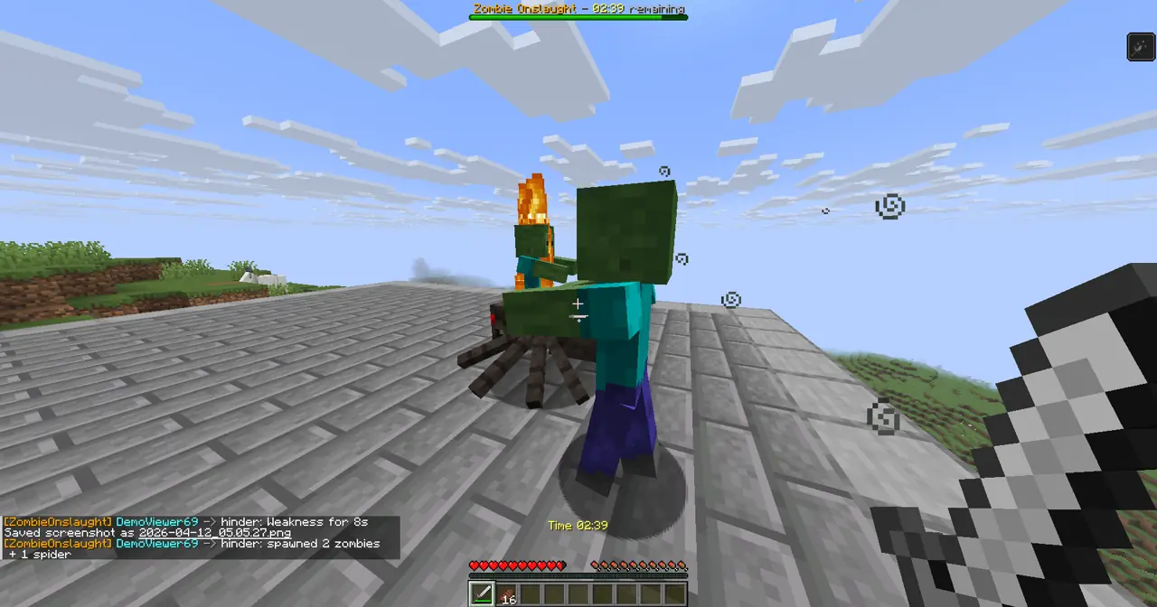 Zombie Onslaught gameplay screenshot showing 99+ coins