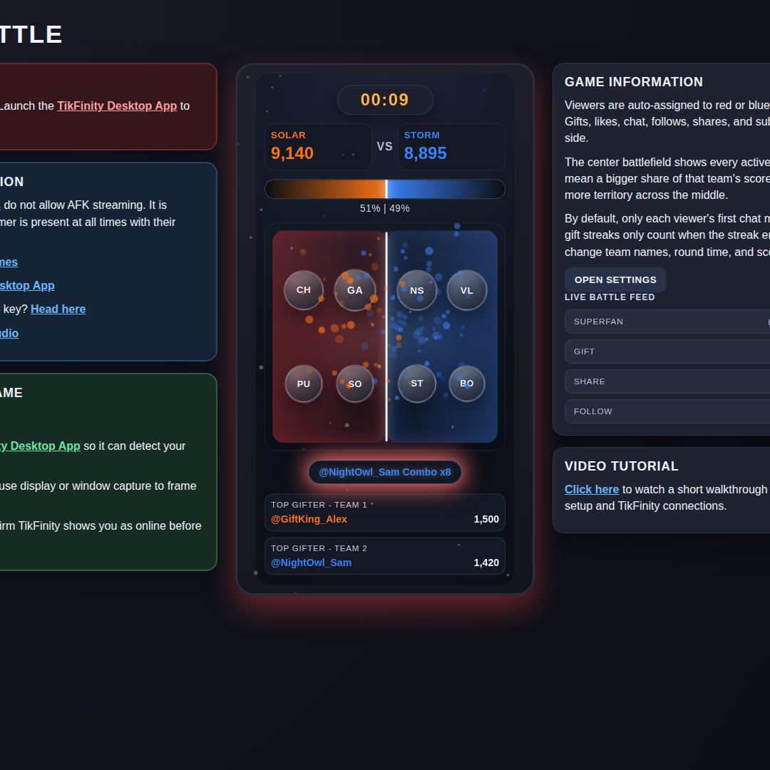 Faction Battle screenshot showing final push