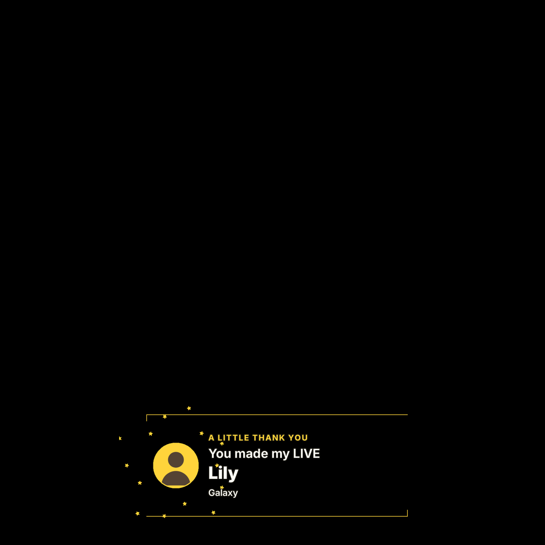 Gift Spotlight screenshot showing gift spotlight play