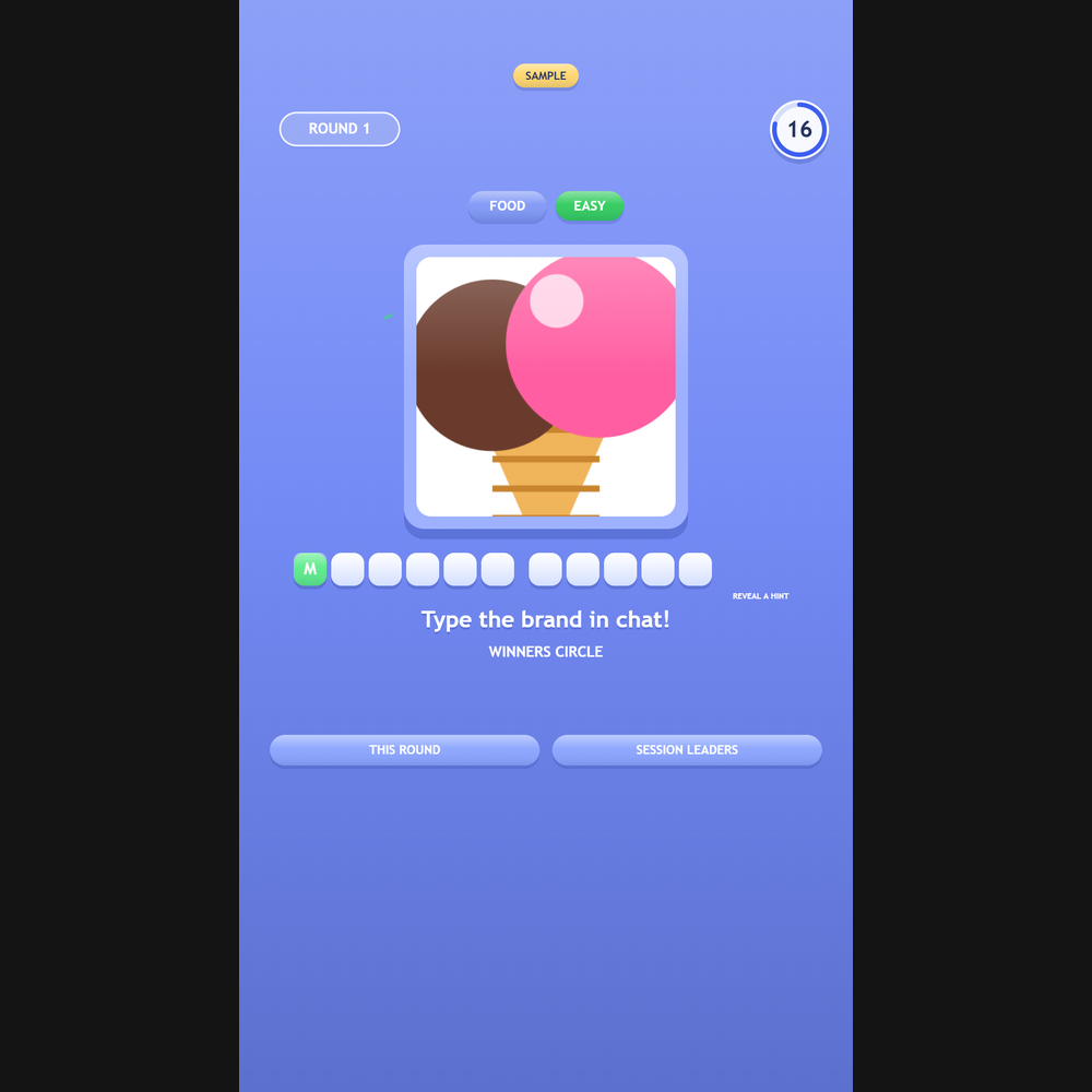 Guess the Logo screenshot showing active play