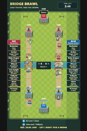 Bridge Brawl game preview