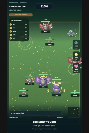 Evo Monster game preview