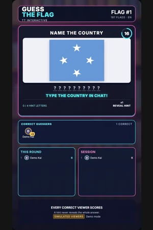 Guess the Flag game preview