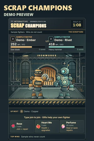 Scrap Champions game preview